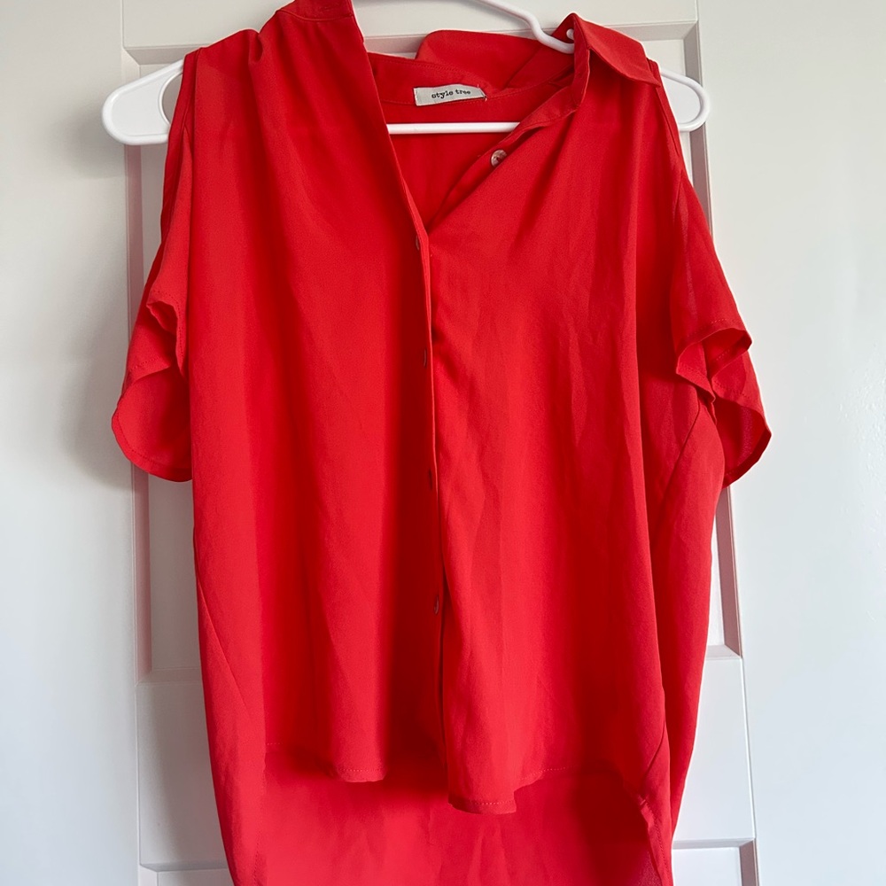 Orange Women's Top